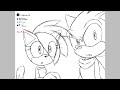 Carly and Metal in Sonic X speedpaint
