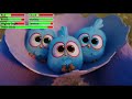 The Angry Birds Movie (2016) Final Battle with healthbars 4/4 (REMAKE)