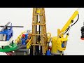 Working LEGO Oil Rig with Pneumatic Power!