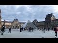Short time lapse of the Louvre Museum