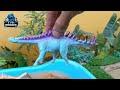 Herbivore & Carnivore Dinosaurs Muddy Adventure with Reptiles | Fun Learning for Kids