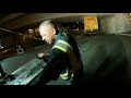 Truck gets stuck under freeway overpass!