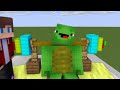 JJ vs Mikey in Muscle Rush Game 2 - Maizen Minecraft Animation