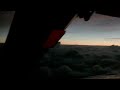 Scenery From The Cockpit, Vol. 4. Climbing through the clouds at night