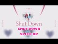 blackpink m/v shut DOWN energik speed up