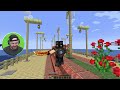 Using the RAGE BLADE on Biffle in Minecraft
