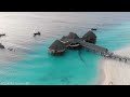 FLYING OVER ZANZIBAR (4K UHD) - Scenic Relaxation Film with Calming Music- Natural Landscape