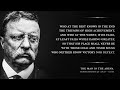 The Man in the Arena – Teddy Roosevelt (A Powerful Speech from History)