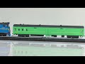 Trans-Siberian train scale 1/220