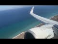 Departure Rhodes Airport // Ryanair FR 6436 // 4k 60p // Boeing 737-8AS // REG: 9H-QBX // Pure Sound