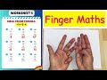 Abacus level 1| Finger Abacus Level 1 Worksheet 5 Small Friend formula +1=+5-4|ABC Tube tv