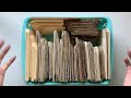 How I store & organise ephemera: Junk journal and craft supplies storage tips