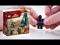 Custom LEGO Mr E/General F Minifigure from Ninjago: Crystallized