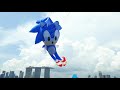 Sonic the Hedgehog kite laundry : Marina Barrage kite fly