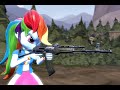 Dash with AK-74