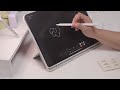 🍎📦 ipad pro 12.9” space gray + apple pencil 2 unboxing + accessories + set up