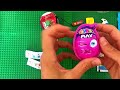 Satisfying video asmr lollipops candy and chocolate gummy candy and unboxing video