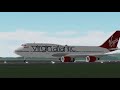 747 Landing Competition in FLIGHTLINE (Roblox)