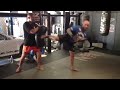 Joe Rogan's Kicks Sound Like Gun Shots