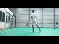 Badminton Training- Eric, Lakshmita, hrishi