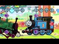 FNF Thomas and Friends Oliver the Beast vs Thomas Sings Bluey Smile | The Railway Funkin'