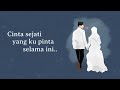 ARVIAN DWI - SATU SHAF DI BELAKANGKU (OFFICIAL LYRIC VIDEO)