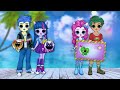 How to MLP Twilight, Pomni & Rainbow Dash become Princess | DIYs Paper Doll & Craft