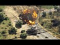 Iran Fighter Jets Destroyed Biggest Israeli Military Headquarter & Army Convoy | GTa 5