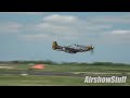 P-51 fly by but its more American