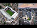 Demolished English Stadiums Then vs Now