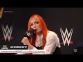 Becky Lynch says Trish Stratus made her daughter cry: WWE Night of Champions Media Event