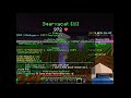 Hypixel Skyblock - Guild members AFK on my island and I farm potatos.