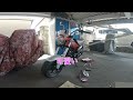 【バイクに必要な装備】自作した優れもの取付！！