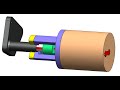 Shift actuator shift down animation