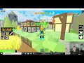 Gray playing Roblox Sword Masters