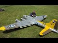 RC Boeing B-17G  first flight!