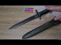 US WW2 M1 Garand bayonet, the M1