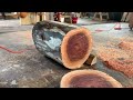 Creative Woodworking Idea From Discarded Pieces Of Wood Combined With Red Wood // Cheap Woodworking