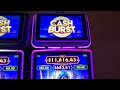 2nd Bonus Round on Cash Burst Slot Machine at Seneca Niagara Casino