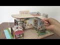 DIY Miniature Dollhouse Kit || Ancient Town - Chinese Villa - Relaxing Satisfying Video