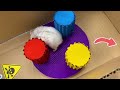 🌈 Colorful Hamster Maze with m&m's Candies 🍬
