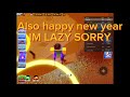 HAPPY NEW YEAR (btw I’m lazyyyy