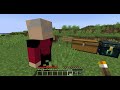 Minecraft Me and my dad build battle 2