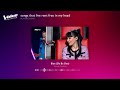 songs that live in my head rent free on The Voice! | Playlist Catchy Songs