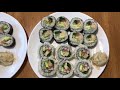 How to make MAKI SUSHI 🍣 (Rolled Sushi) 〜巻き寿司〜 easy Japanese home cooking recipe