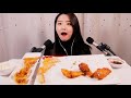 [eng sub]My new fav chicken eating sounds[ASMR]Chicken real sound