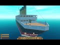 I Recreated The TITANIC in Raft Survival