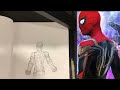 Spider-Man No Way Home (New Suit) drawing