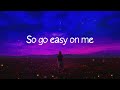 Adele - Easy On Me (Lyric Video)