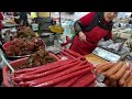 China’s Korean Street Food Market in Northeast China, Yanji, Jilin Province